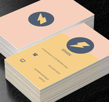 Błyskawica w kole, Usługi biurowe, Agencja marketingowa - Wizytówki Netprint