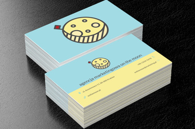 Podziurawiony księżyc, Usługi biurowe, Agencja marketingowa - Wizytówki Netprint