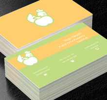 Owoce i warzywa, Zdrowie i uroda, Dietetyk - Wizytówki Netprint