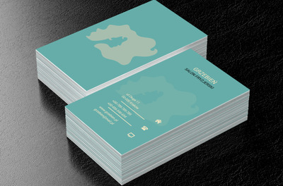 Rozwiane włosy, Zdrowie i uroda, Salon fryzjerski - Wizytówki Netprint