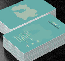 Rozwiane włosy, Zdrowie i uroda, Salon fryzjerski - Wizytówki Netprint