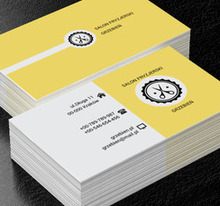 Czarne nożyczki, Zdrowie i uroda, Salon fryzjerski - Wizytówki Netprint