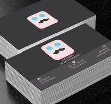 Wesoła twarz, Zdrowie i uroda, Salon fryzjerski - Wizytówki Netprint