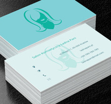 Dwa tła, Zdrowie i uroda, Salon kosmetyczny - Wizytówki Netprint