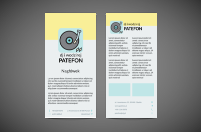 Repertuar jedyny w swoim rodzaju, Rozrywka, DJ - Ulotki Netprint