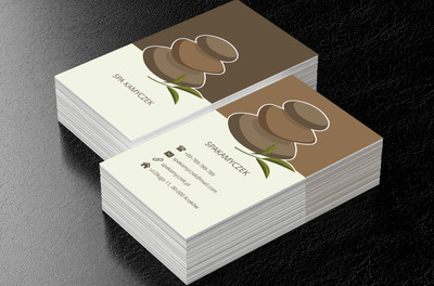 Kamień na kamieniu, Zdrowie i uroda, SPA - Wizytówki Netprint