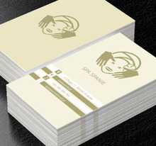 Masaż twarzy, Zdrowie i uroda, SPA - Wizytówki Netprint