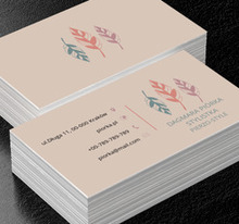 Kolorowe liście, Zdrowie i uroda, Stylista - Wizytówki Netprint