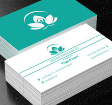 Jogin w kwiecie lotosu, Zdrowie i uroda, Trener personalny - Wizytówki Netprint