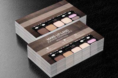 Paleta cieni do powiek, Zdrowie i uroda, Wizaż - Wizytówki Netprint