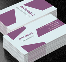 Artystyczny nieład, Budownictwo, Architektura - Wizytówki Netprint