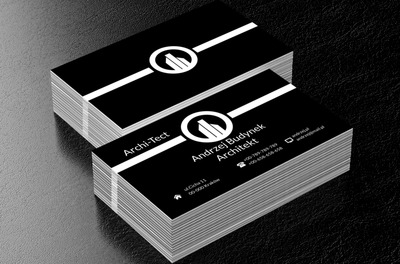 Klasyka i nowoczesność, Budownictwo, Architektura - Wizytówki Netprint