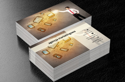 Czarodziej tabletów, Usługi biurowe, Agencja marketingowa - Wizytówki Netprint