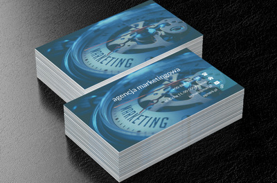 Mechanizm zegarka, Usługi biurowe, Agencja marketingowa - Wizytówki Netprint