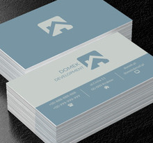 Kawałek domu, Budownictwo, Deweloper - Wizytówki Netprint