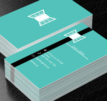 Otwarte okno, Budownictwo, Okna i Drzwi - Wizytówki Netprint